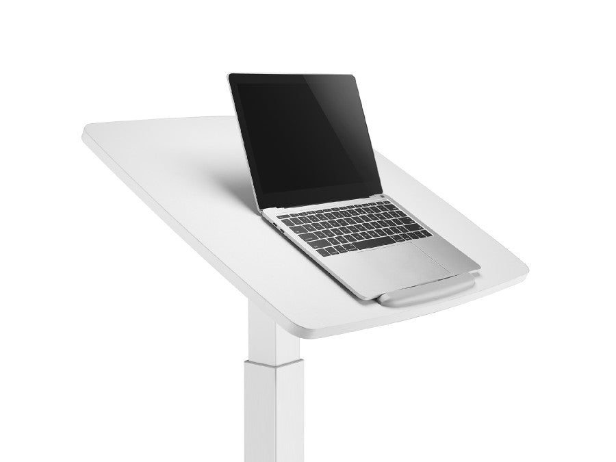 Birou mobil reglabil – pedala,dimensiune 60x52 cm, alb