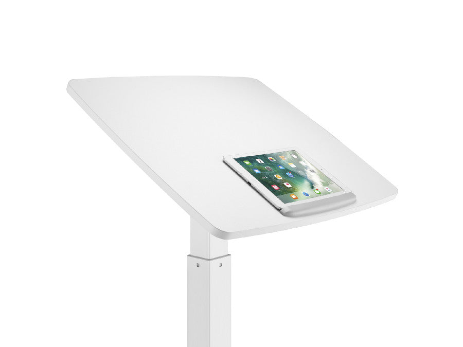 Birou mobil reglabil – pedala,dimensiune 60x52 cm, alb