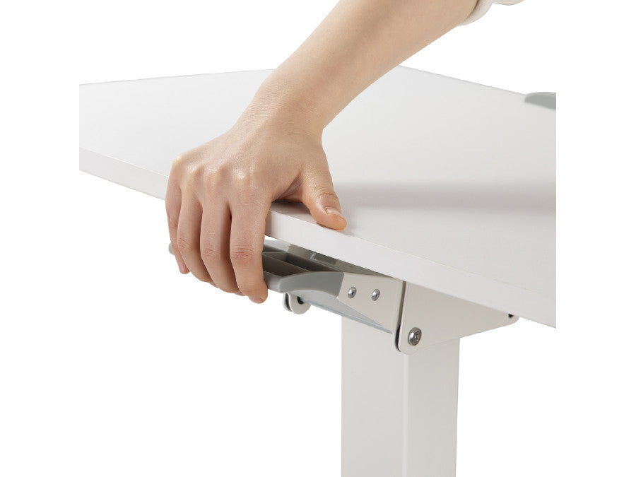 Birou mobil reglabil – pedala,dimensiune 60x52 cm, alb