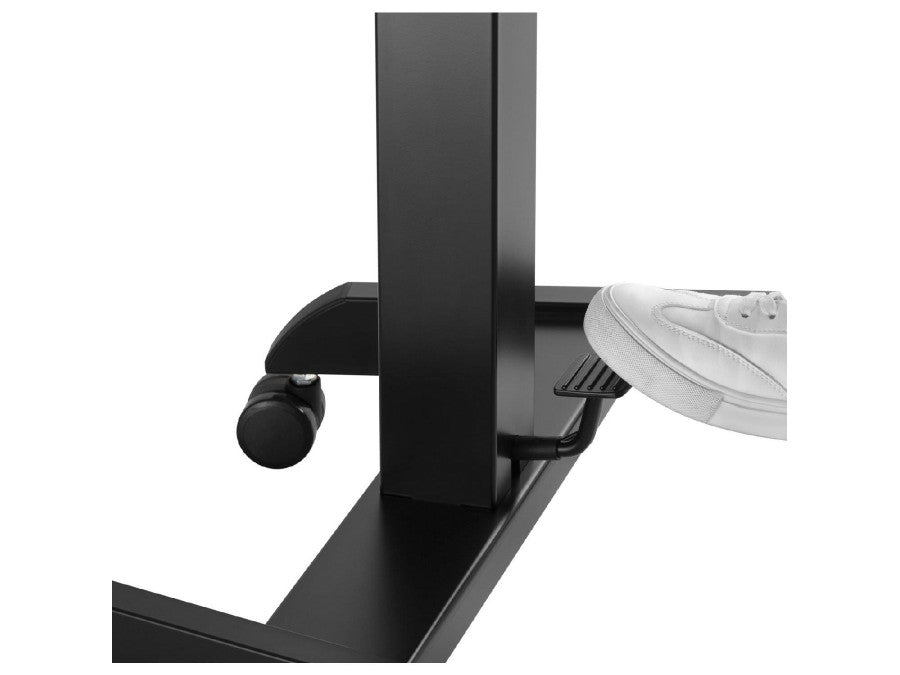 Birou mobil reglabil – pedala,dimensiune 60x52 cm, negru