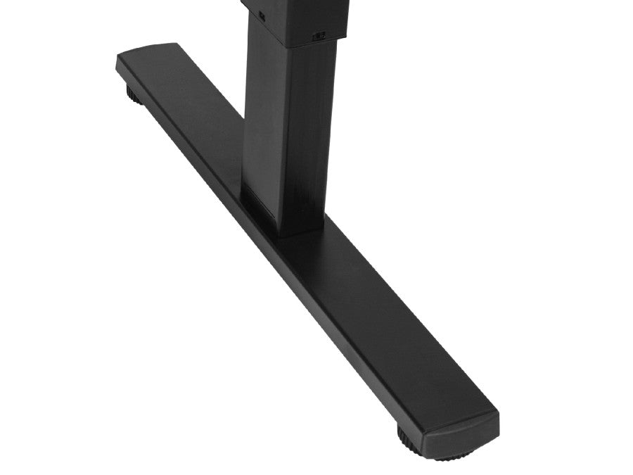 Birou reglabil electric Qualit, blat 120x60 cm, inaltime 72–114 cm, memorie 3 pozitii, sistem anti-coliziune, sarcina 70 kg, motor silentios