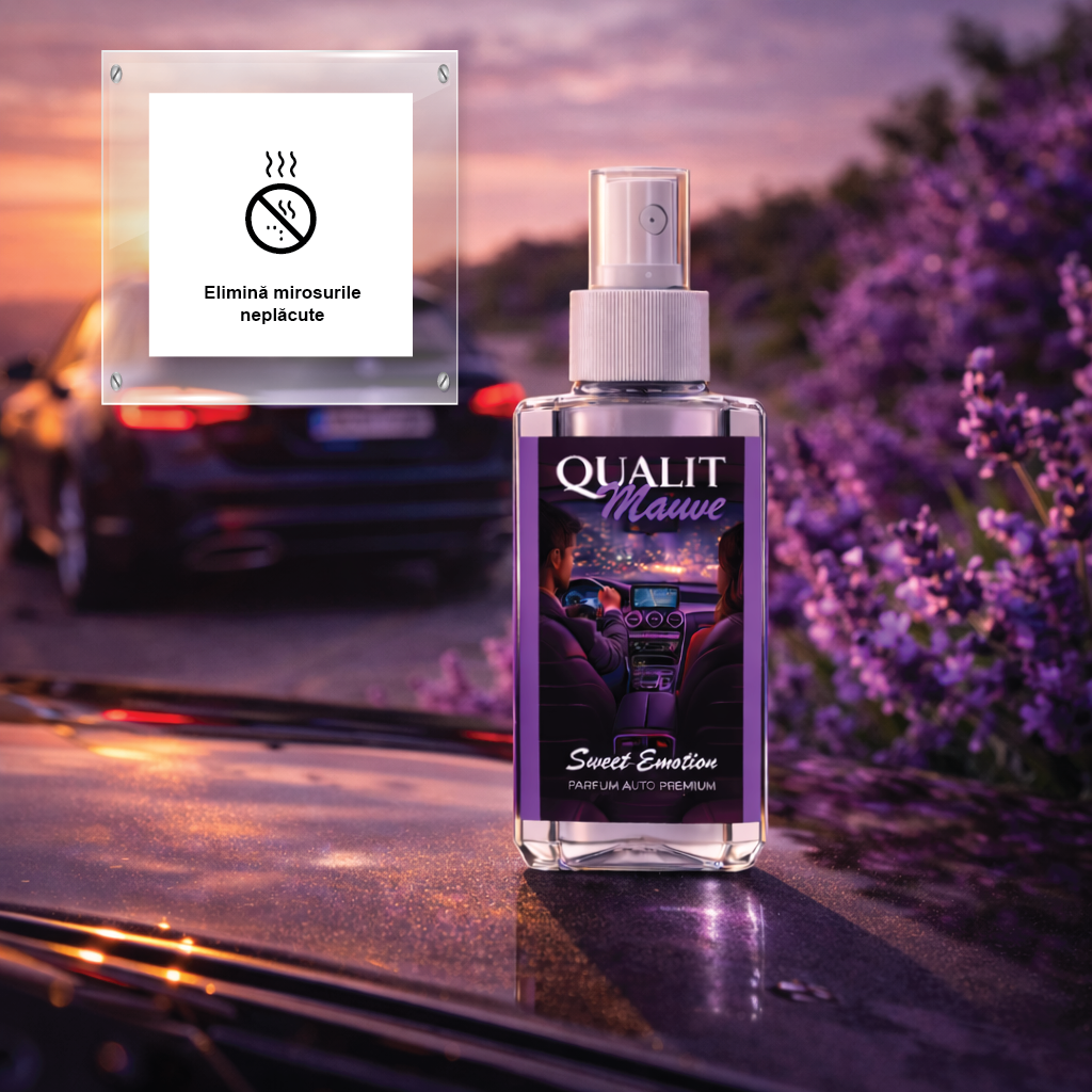 Odorizant auto concentrat, Qualit Mauve, Sweet Emotion, 75 ml