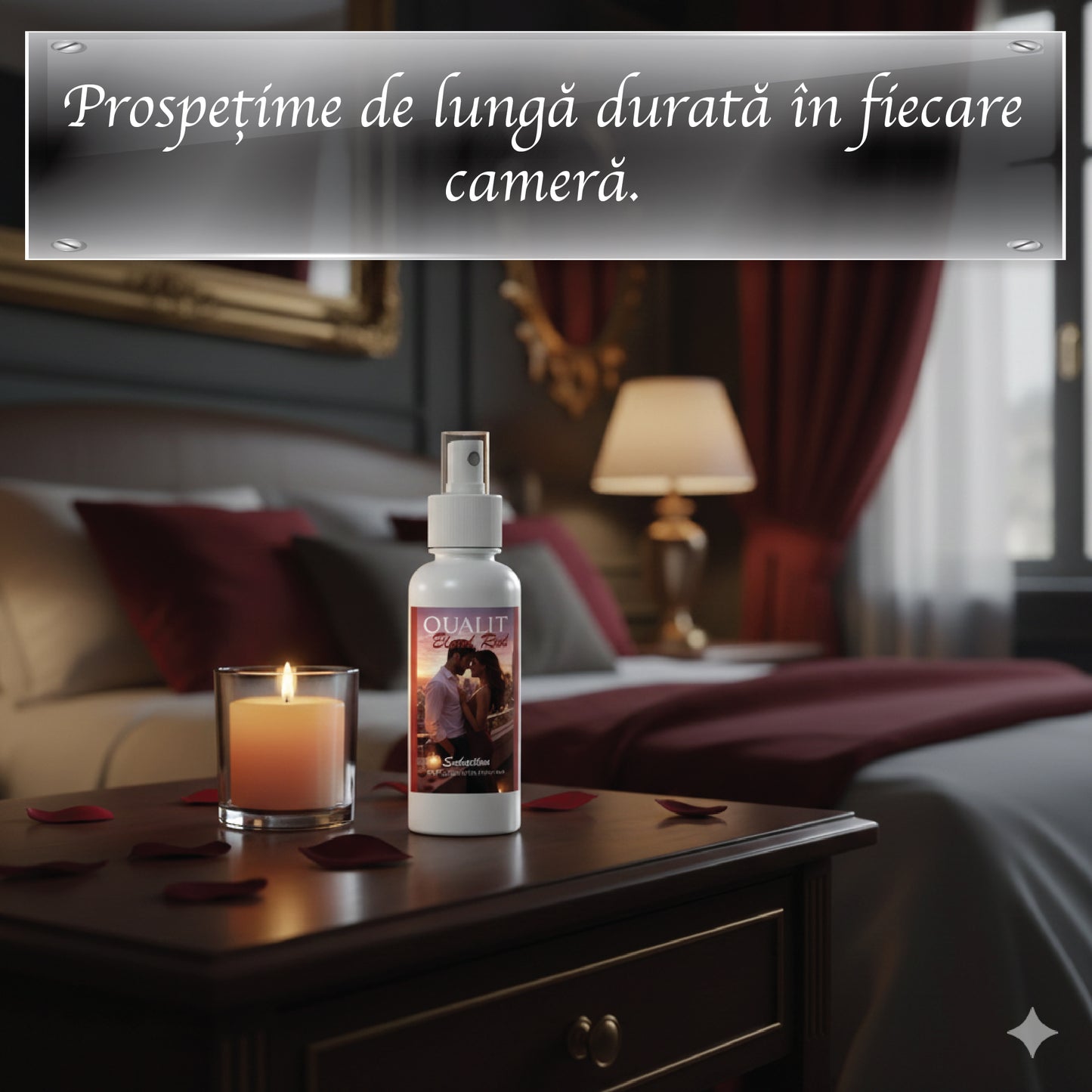 Parfum de camera concentrat, Qualit Blood Red, Seduction, 100 ml