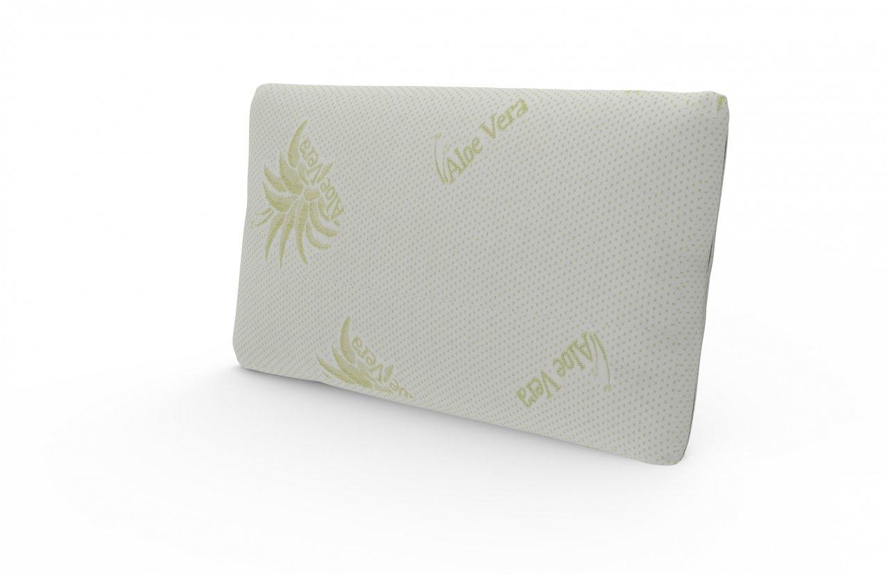 Perna cu memorie Soft Memory Latex Aloe Vera, dimensiune 39x62cm