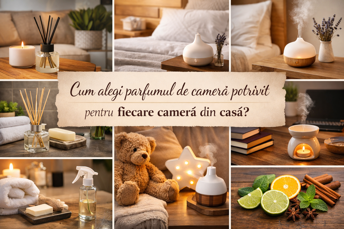 Cum alegi parfumul de cameră potrivit pentru fiecare cameră din casă!