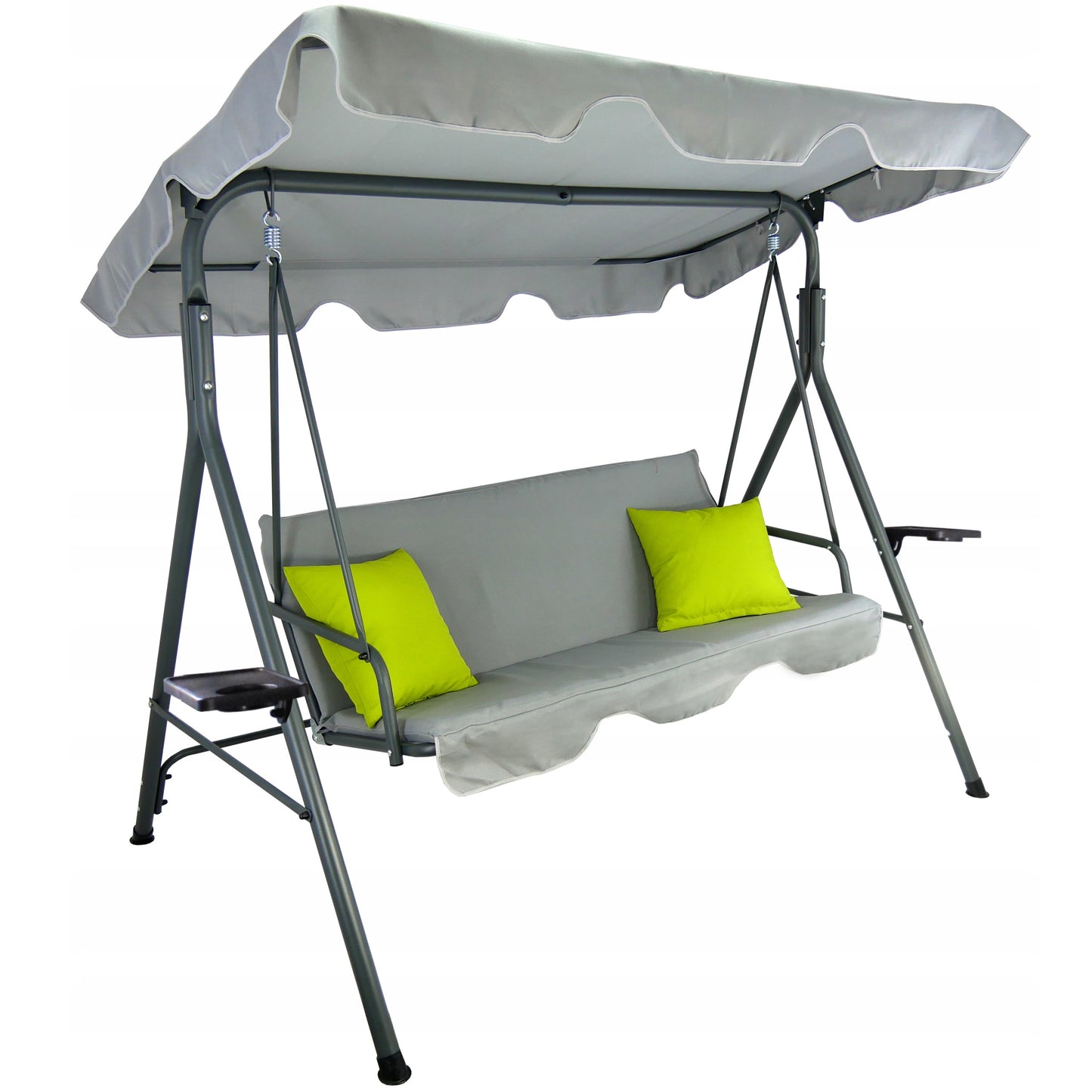 Balansoar gradina Vicenza, 3 locuri, 220kg, gri