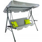 Balansoar gradina Vicenza, 3 locuri, 220kg, gri