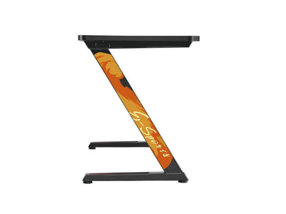 Birou gaming ergonomic NanoRS RS120 cu treceri cabluri, 120x60 cm