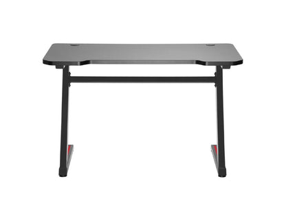 Birou gaming ergonomic NanoRS RS120 cu treceri cabluri, 120x60 cm