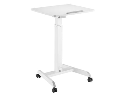 Birou mobil reglabil – pedala,dimensiune 60x52 cm, alb