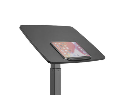 Birou mobil reglabil – pedala,dimensiune 60x52 cm, negru