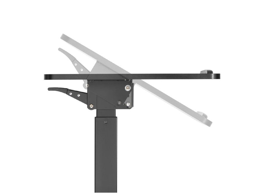 Birou mobil reglabil – pedala,dimensiune 60x52 cm, negru