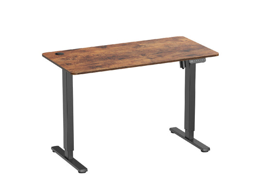 Birou reglabil electric Qualit, blat 120x60 cm, inaltime 72–114 cm, memorie 3 pozitii, sistem anti-coliziune, sarcina 70 kg, motor silentios