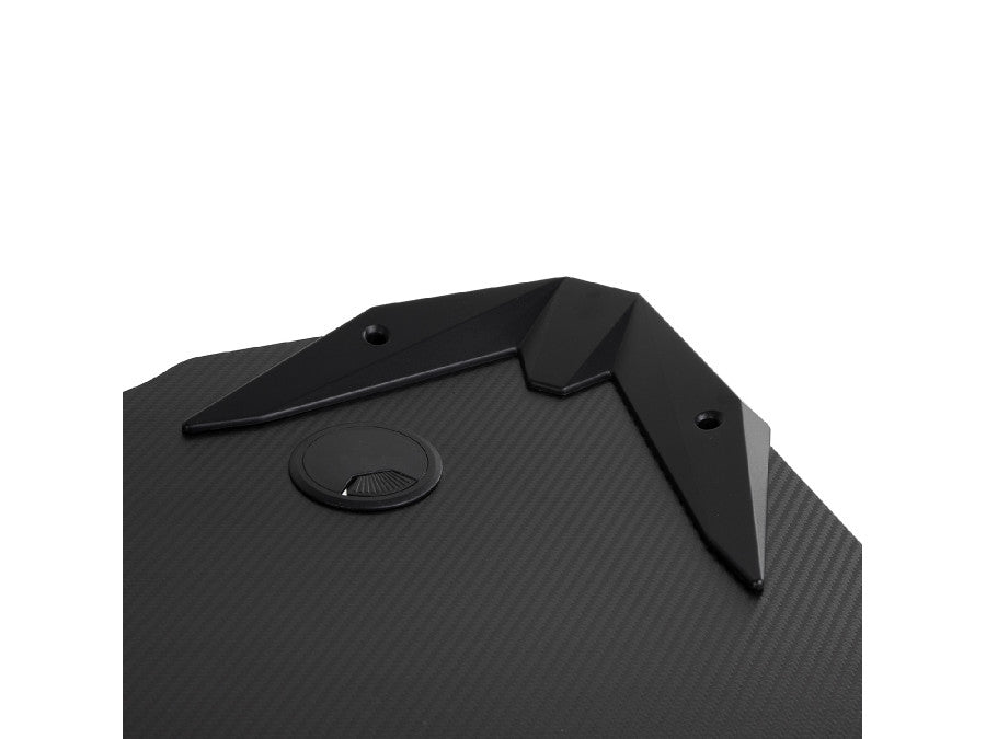 Birou gaming NanoRS RS345 –  dimensiune 110x60 cm, 150 kg, negru