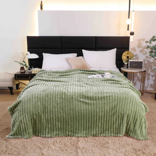Patura cocolino pufoasa, dimensiune 200x230 cm, diferite culori