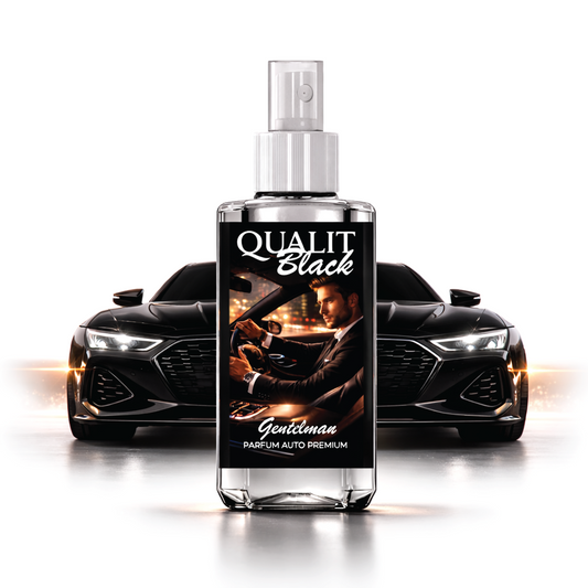 Odorizant auto concentrat, Qualit Black, Gentleman, 75 ml