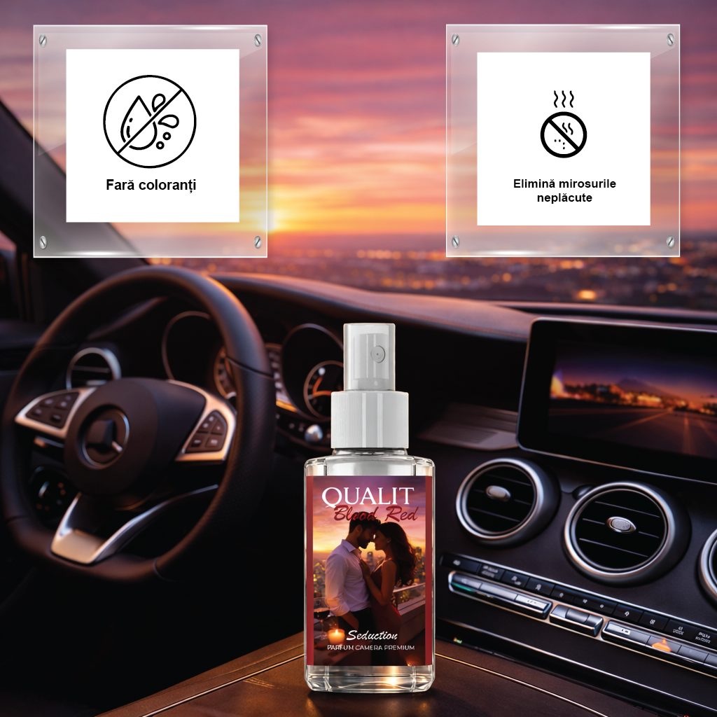Odorizant auto concentrat, Qualit Blood Red, Seduction, 75 ml