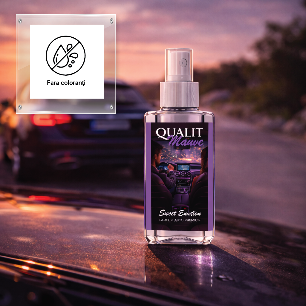 Odorizant auto concentrat, Qualit Mauve, Sweet Emotion, 75 ml
