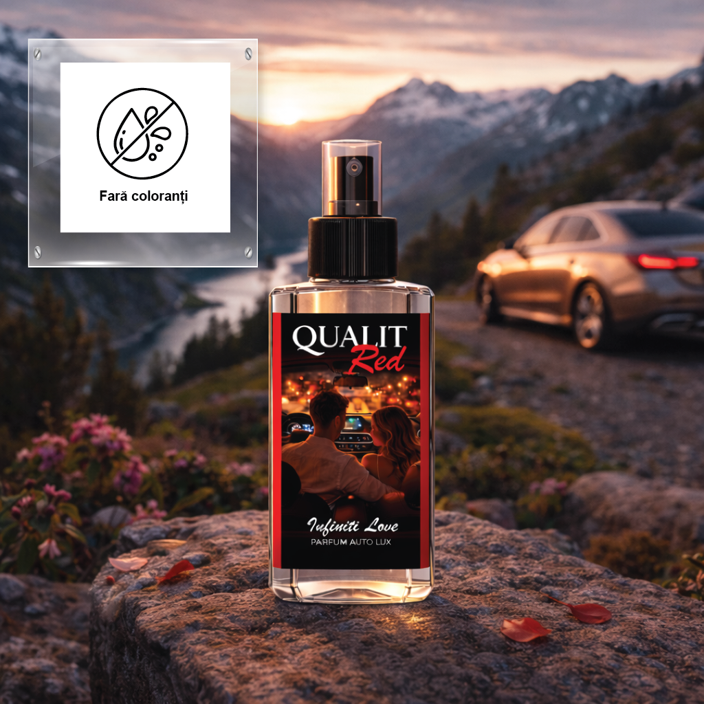Odorizant auto concentrat, Qualit Red Infiniti Love, 75 ml