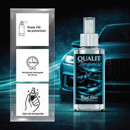 Odorizant auto concentrat, Qualit Turquoise, Royal Elixir, Seduction, 75 ml