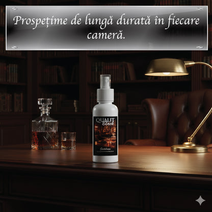 Parfum de camera concentrat, Qualit Black, Gentleman, 100 ml