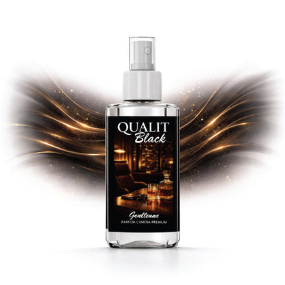Parfum de camera concentrat, Qualit Black, Gentleman, 75 ml