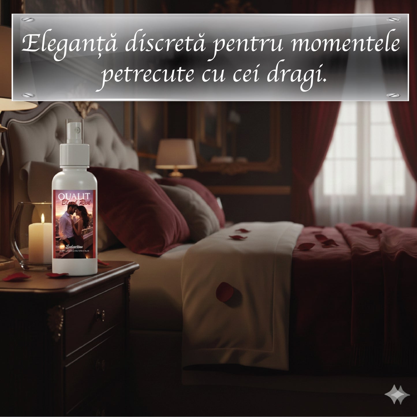 Parfum de camera concentrat, Qualit Blood Red, Seduction, 100 ml