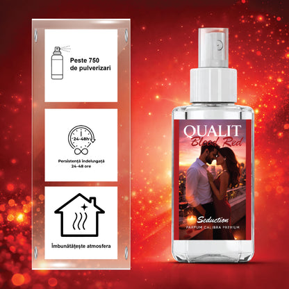 Parfum de camera concentrat, Qualit Blood Red, Seduction, 75 ml