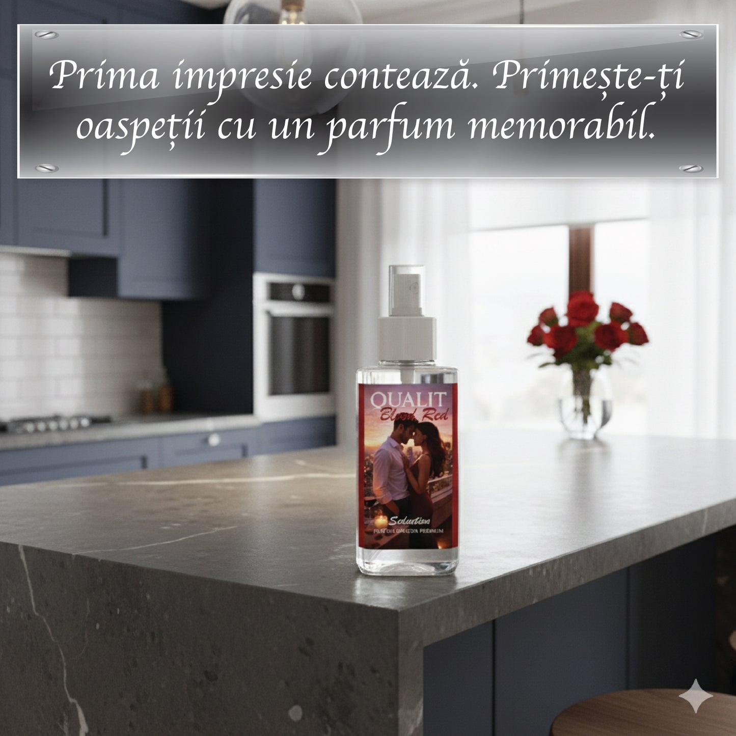 Parfum de camera concentrat, Qualit Blood Red, Seduction, 75 ml