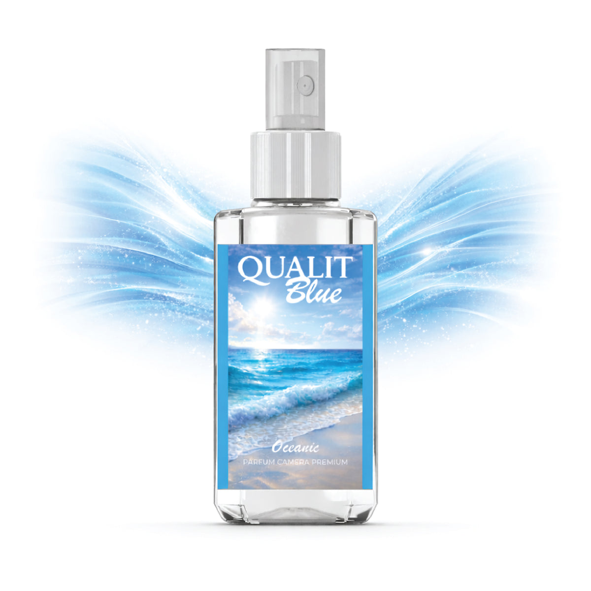 Parfum de camera concentrat, Qualit Blue, Oceanic, 75 ml