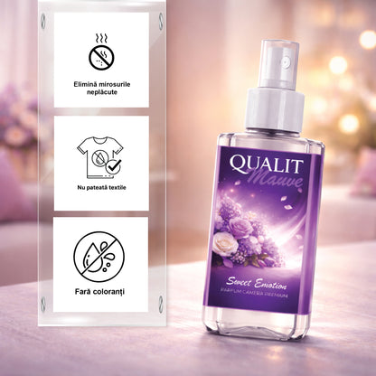Parfum de camera concentrat, Qualit Mauve, Sweet Emotion, 75 ml