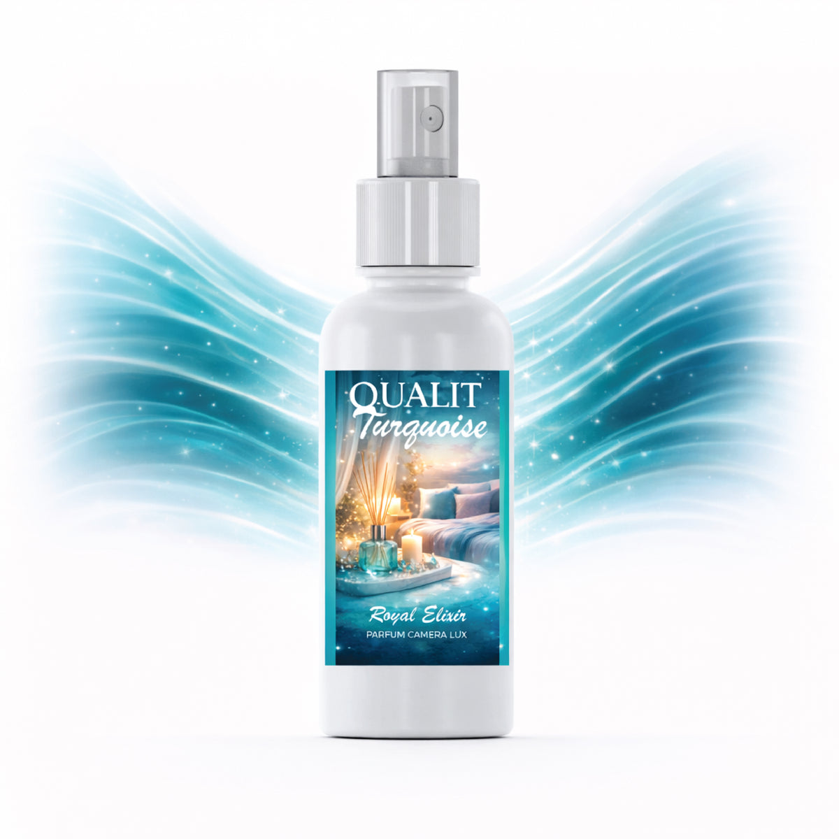 Parfum de camera concentrat, Qualit Turquoise, Royal Elixir, Seduction, 100 ml