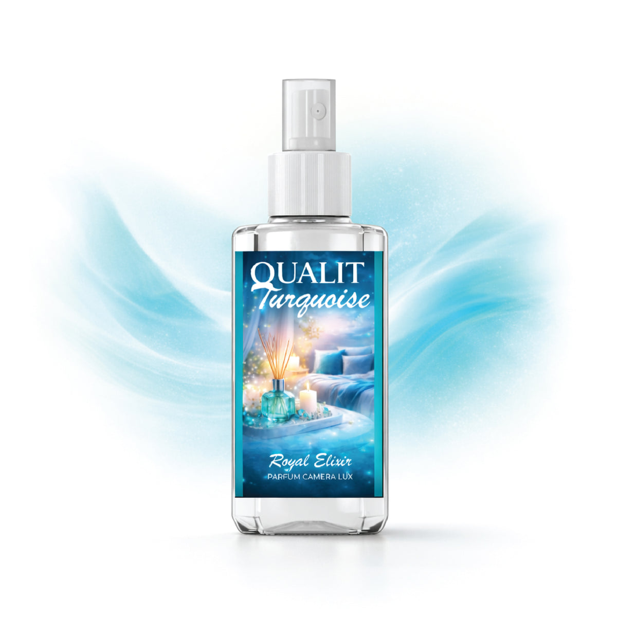 Parfum de camera concentrat, Qualit Turquoise, Royal Elixir, Seduction, 75 ml