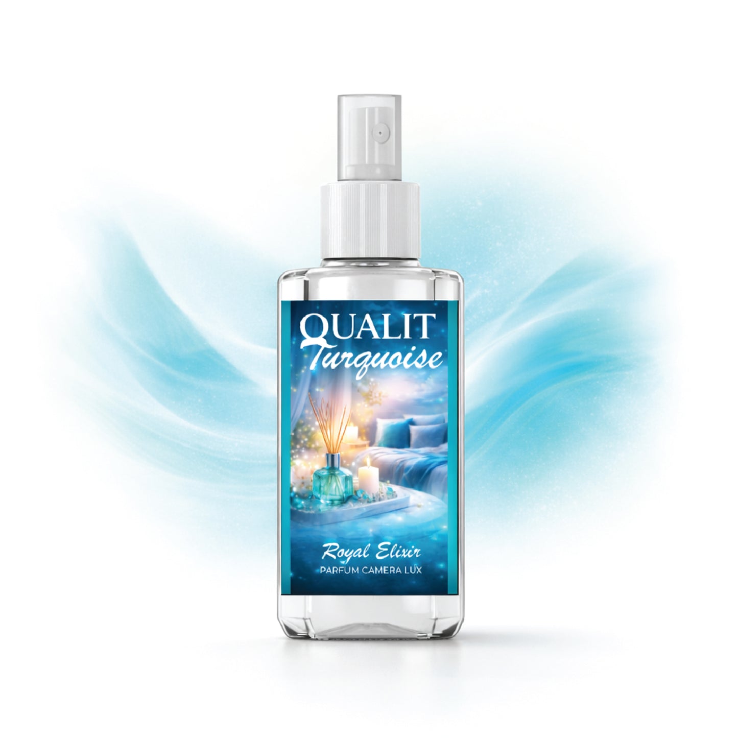 Parfum de camera concentrat, Qualit Turquoise, Royal Elixir, Seduction, 75 ml