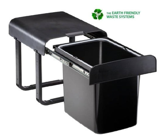 Cos gunoi incorporabil cu 1 compartiment x 34 litri