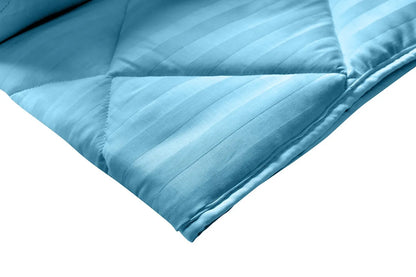 Pilota umplutura bambus, damasc, 300 g/mp, culoare albastra, diferite dimensiuni