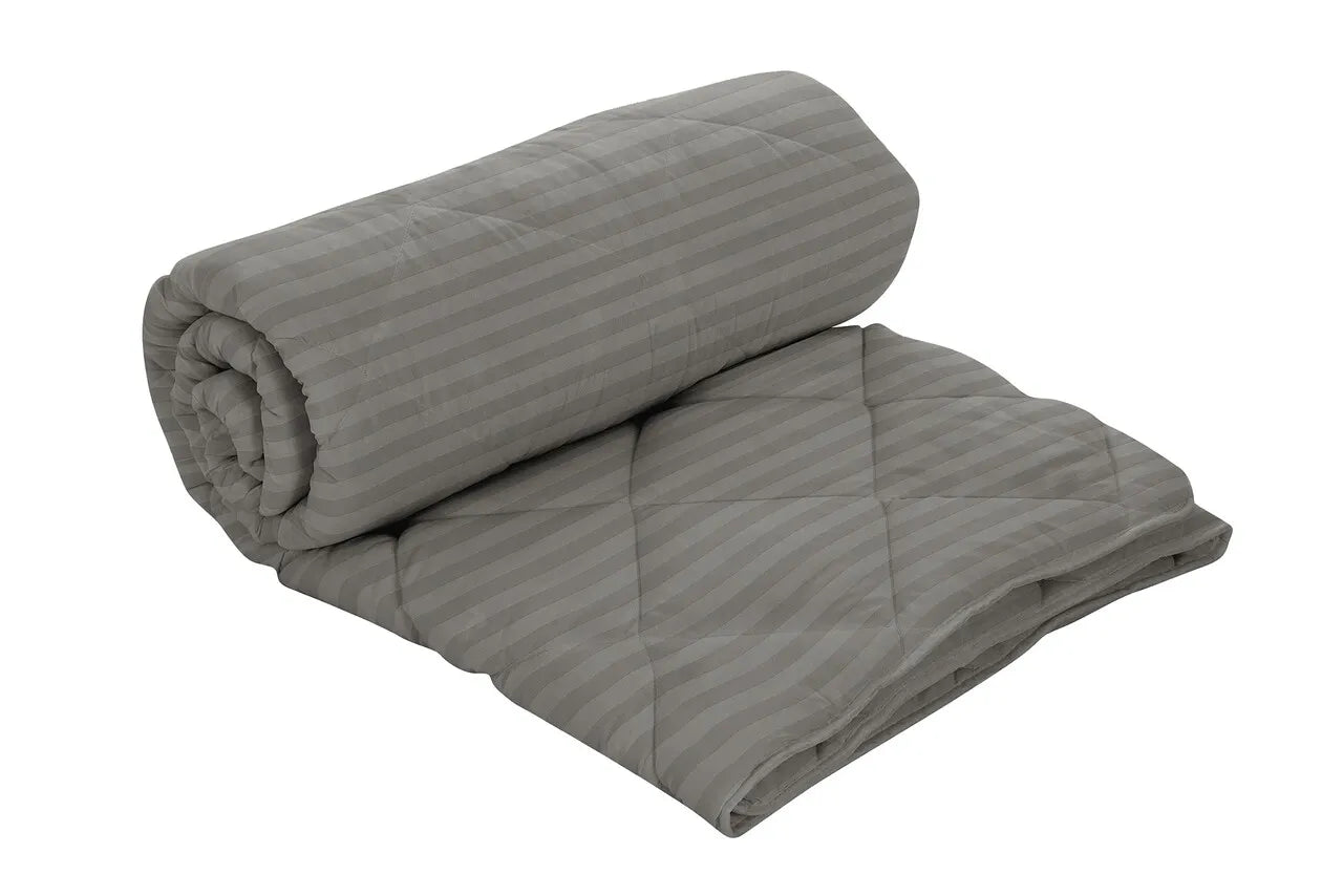 Pilota umplutura bambus, damasc, 300 g/mp, culoare gri, diferite dimensiuni