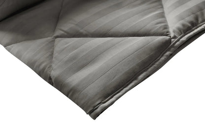 Pilota umplutura bambus, damasc, 300 g/mp, culoare gri, diferite dimensiuni