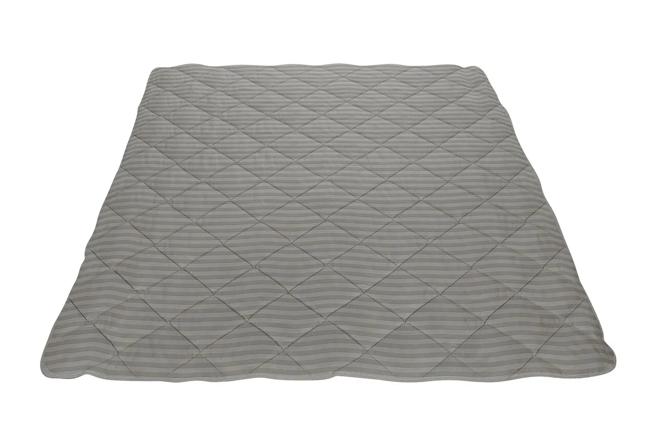 Pilota umplutura bambus, damasc, 300 g/mp, culoare gri, diferite dimensiuni