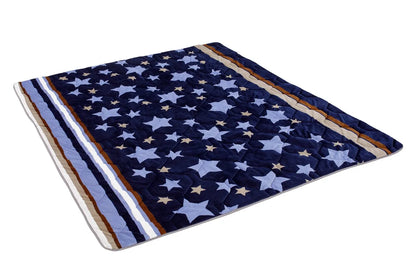 Pilota cocolino, dimensiune 200x220 cm,  250g/mp, culoare albastra