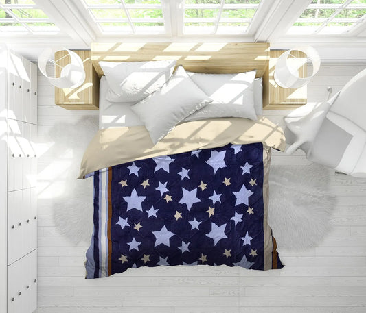 Pilota cocolino, dimensiune 200x220 cm,  250g/mp, culoare albastra